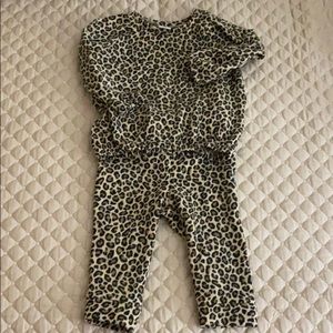 Cheetah print set